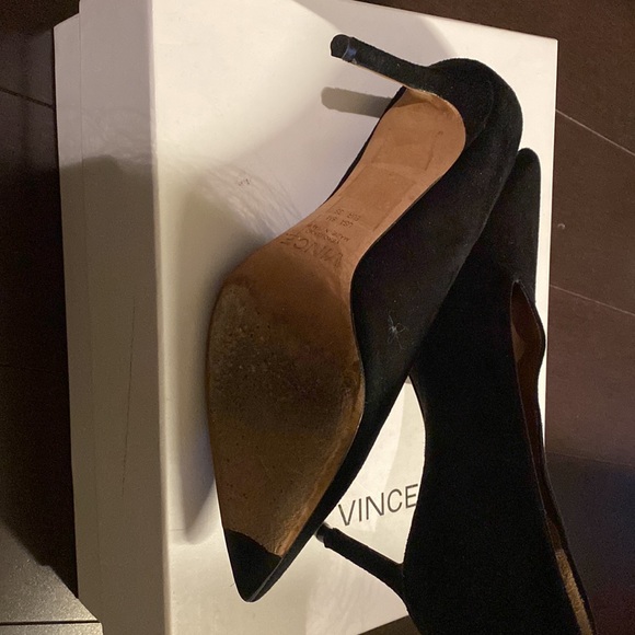 VINCE. Portia, Black Suede, 36 - Picture 4 of 6